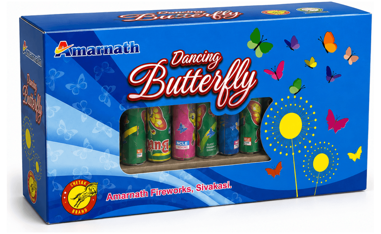 Butterfly - Sivakasi crackers from AV Pyro Park
