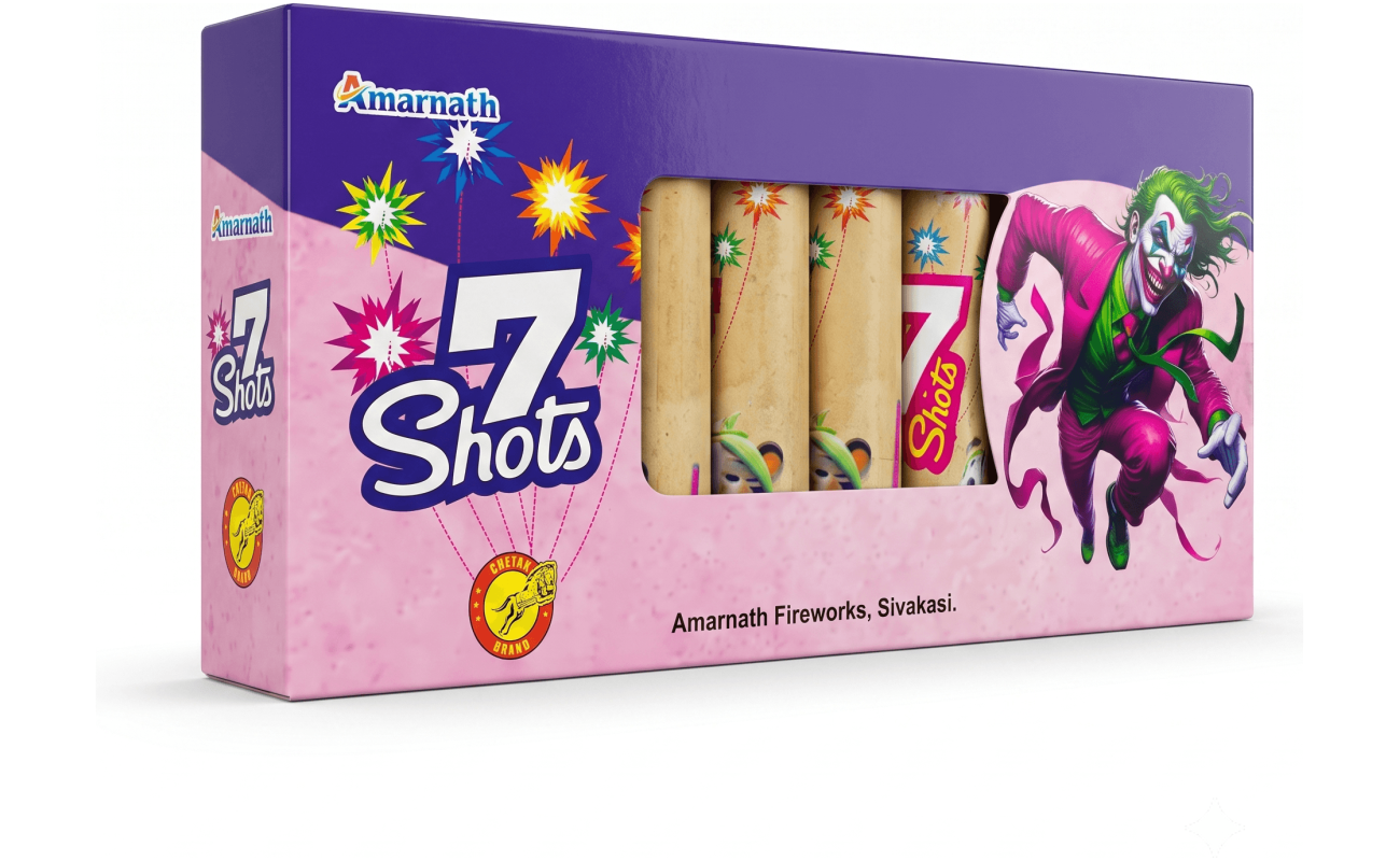 7 Shot (10pcs) - Sivakasi crackers from AV Pyro Park