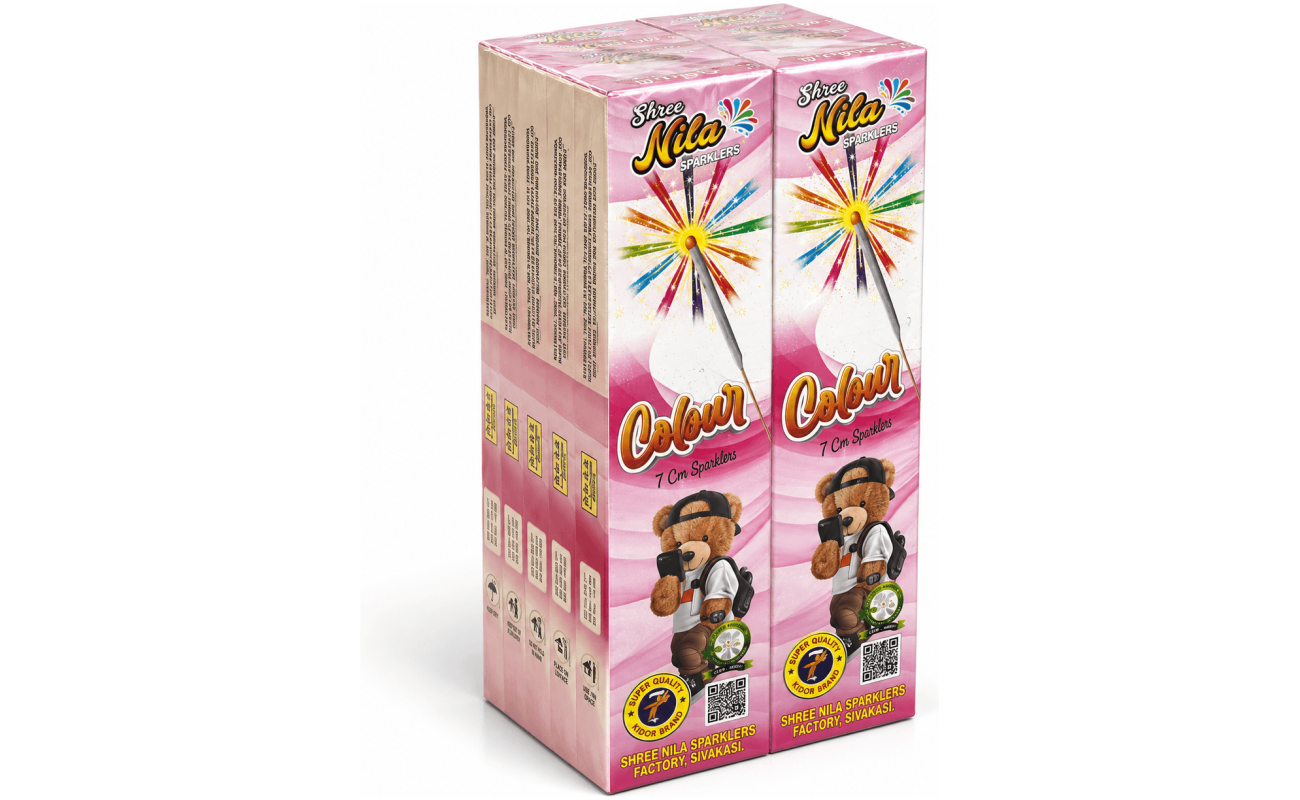 7cm Color - Sivakasi crackers from AV Pyro Park