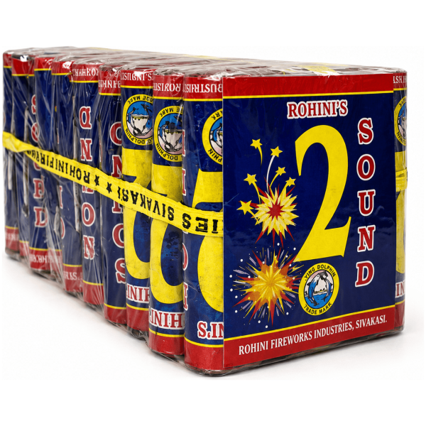2 Sound (per pkt) - Sivakasi crackers from AV Pyro Park