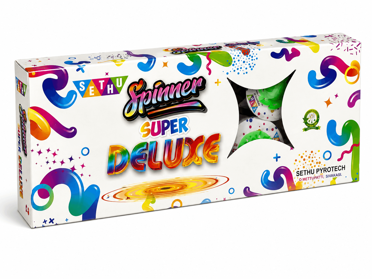 32a448e3f665cfd2-1 Plastic Spinner Deluxe - Sivakasi crackers from AV Pyro Park