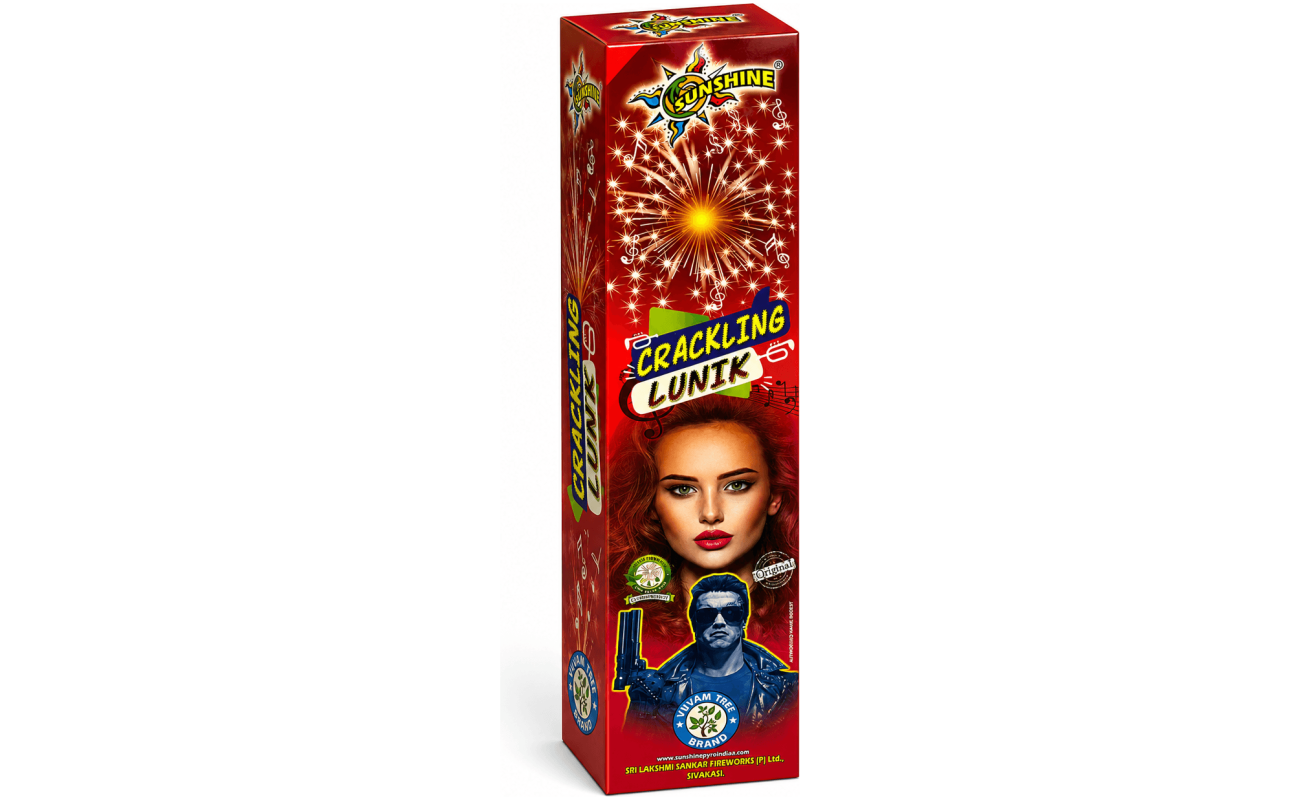 Crackling Lunik Rocket - Sivakasi crackers from AV Pyro Park