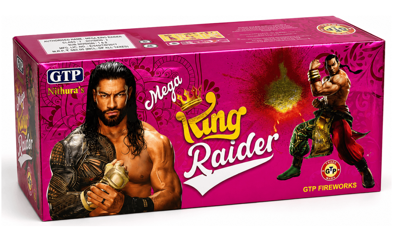 King Raider Bomb - Sivakasi crackers from AV Pyro Park