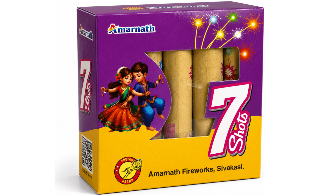 7 Shot (5pcs) - Sivakasi crackers from AV Pyro Park