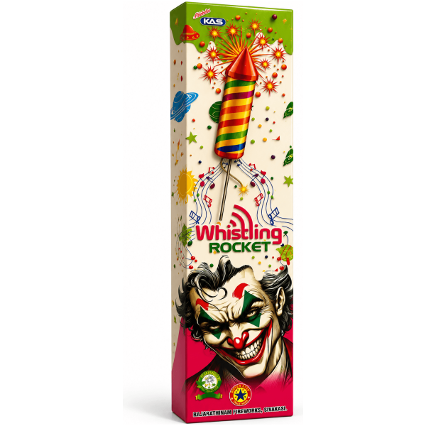 Whistling Rocket - Sivakasi crackers from AV Pyro Park