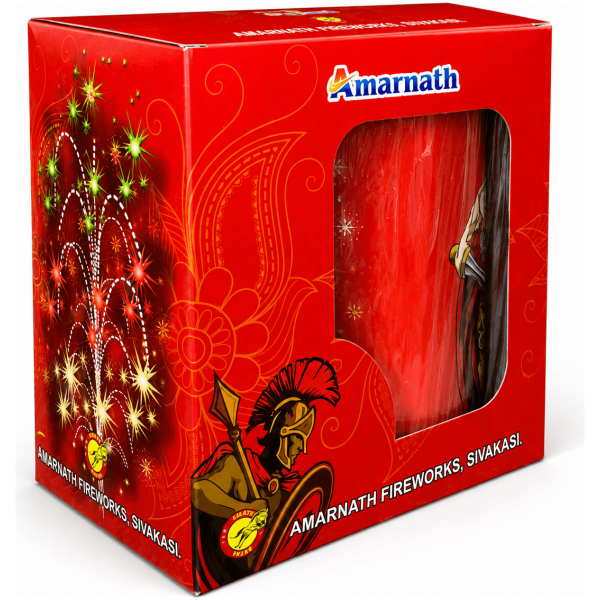 6″ Rock Star Fountain (Amarnath brand) - Sivakasi crackers from AV Pyro Park