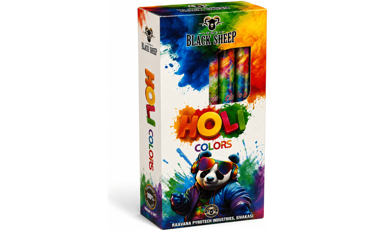 Multicolor Smoke (3pcs) - Sivakasi crackers from AV Pyro Park