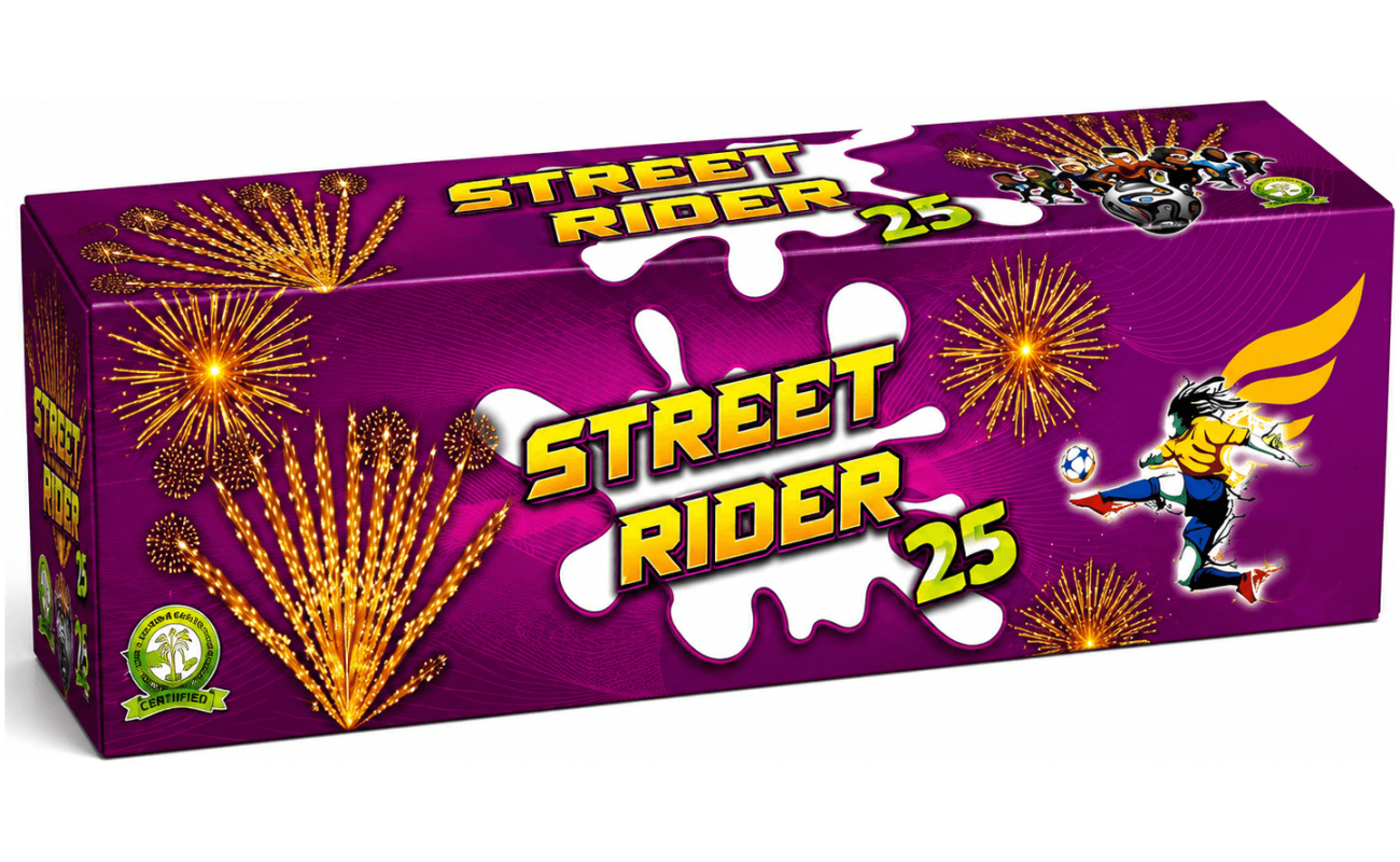 25 Shot Raider - Sivakasi crackers from AV Pyro Park
