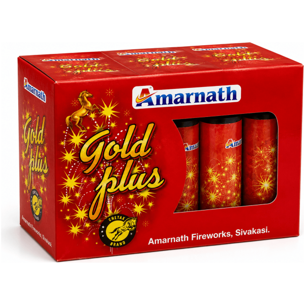 3″ Silver/Gold/Color Plus Fountain (5pcs) (Amarnath brand) - Sivakasi crackers from AV Pyro Park