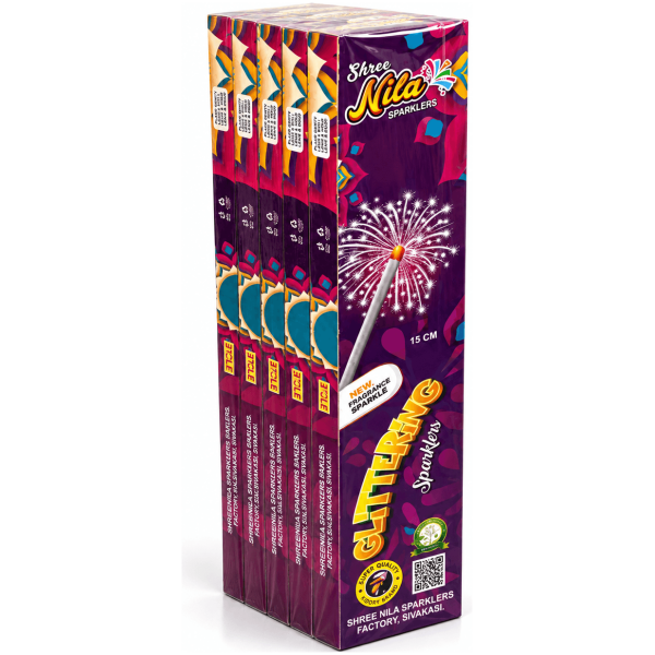 15cm Glittering - Sivakasi crackers from AV Pyro Park
