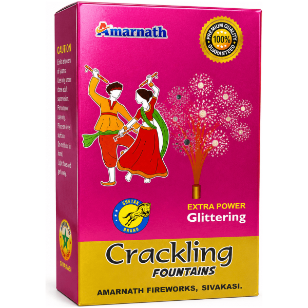 Crackling Fountain - Sivakasi crackers from AV Pyro Park