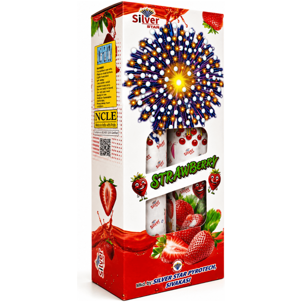4″ (2pcs) Fancy Pipe (Silver Star brand) - Sivakasi crackers from AV Pyro Park