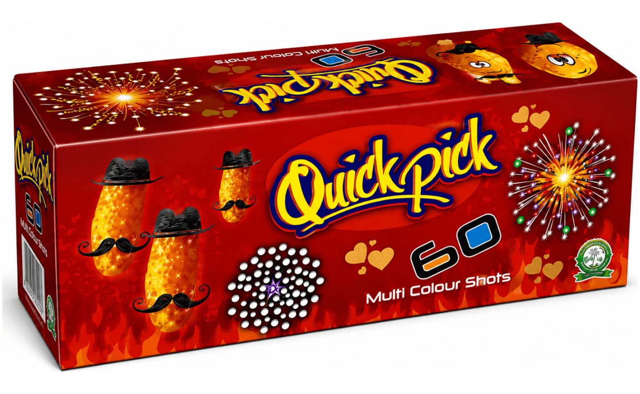 60 Shot Multicolor (Rajajothi brand) - Sivakasi crackers from AV Pyro Park