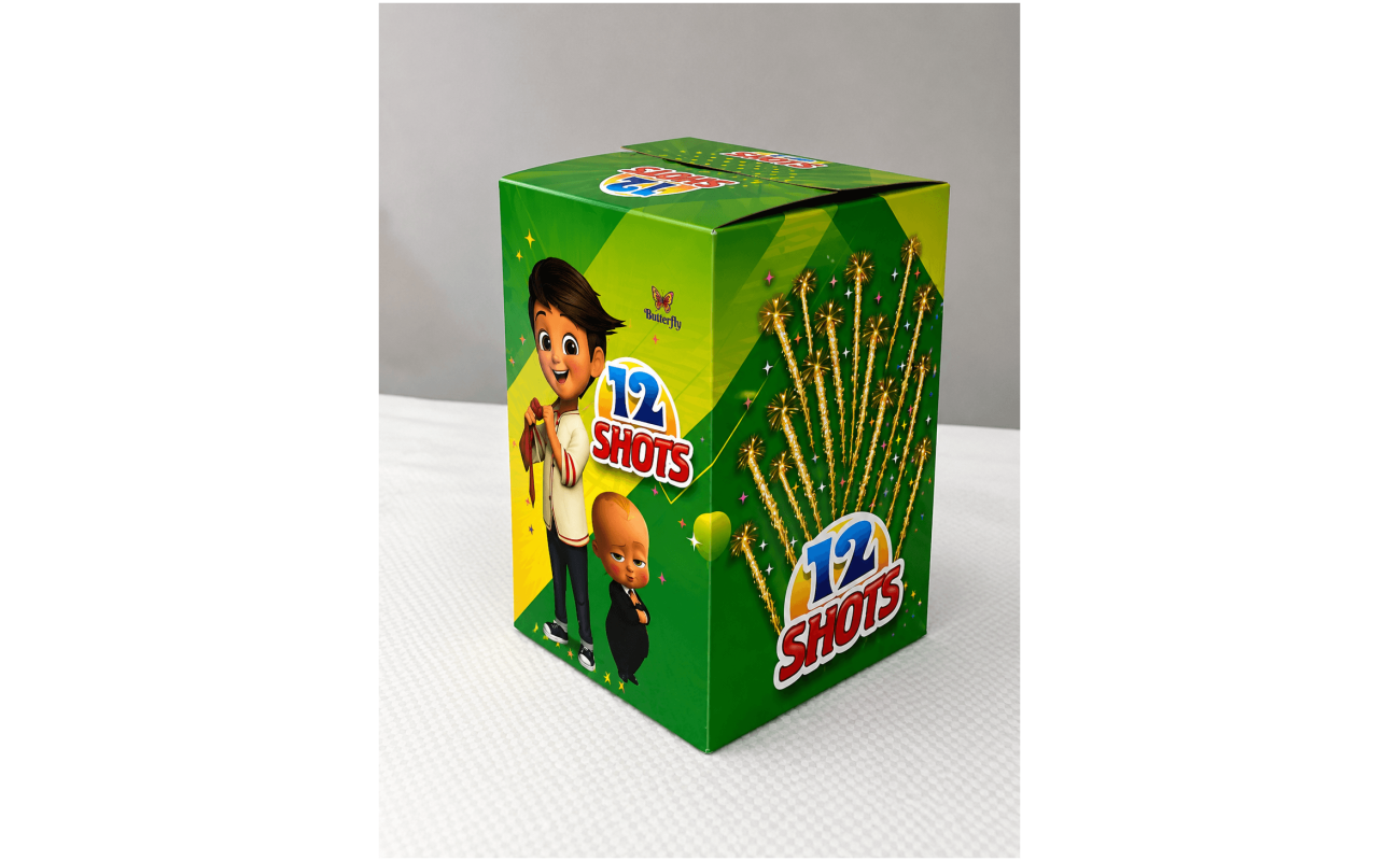 12 Shot Raider - Sivakasi crackers from AV Pyro Park