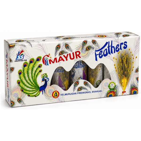 Peacock Feather - Sivakasi crackers from AV Pyro Park