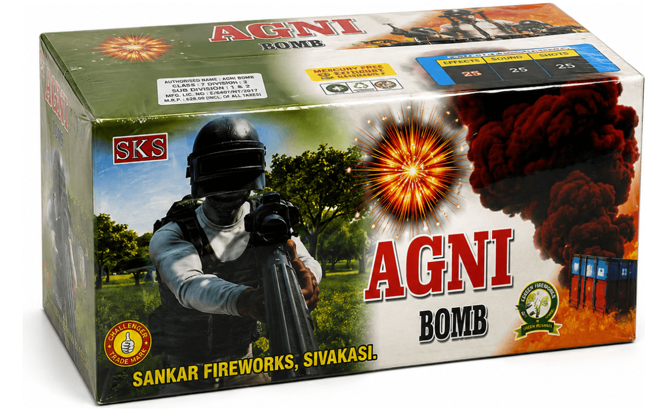 Agni Bomb - Sivakasi crackers from AV Pyro Park