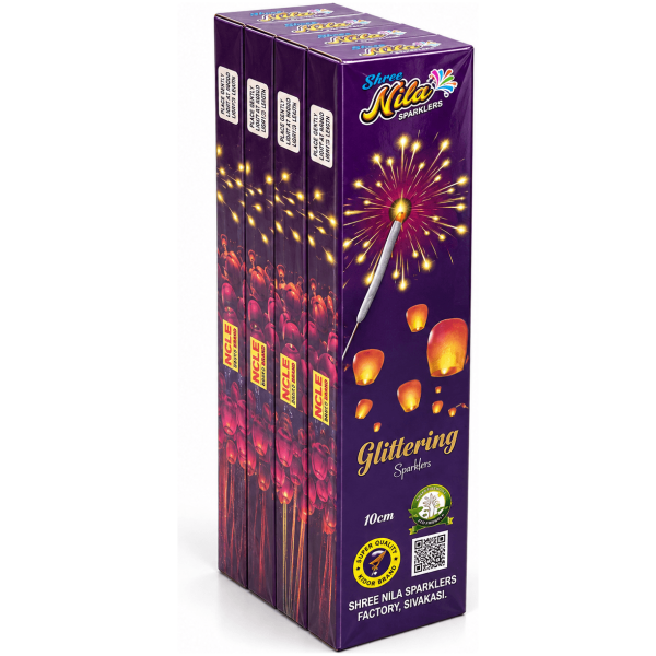 10cm Glittering - Sivakasi crackers from AV Pyro Park