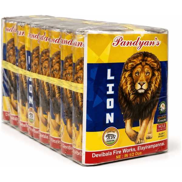 4″ Lion (per pkt) - Sivakasi crackers from AV Pyro Park