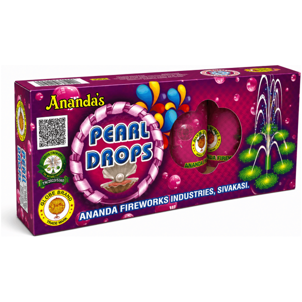 Pearl Drops (5 in 1 chakkar + Fountain) (Anandhas brand) - Sivakasi crackers from AV Pyro Park