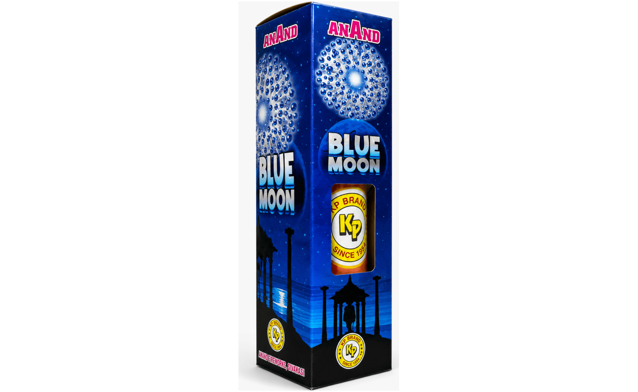 4″ Blue Fancy Pipe (Anand brand) - Sivakasi crackers from AV Pyro Park