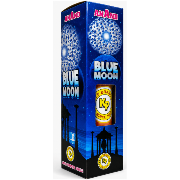 4″ Blue Fancy Pipe (Anand brand) - Sivakasi crackers from AV Pyro Park