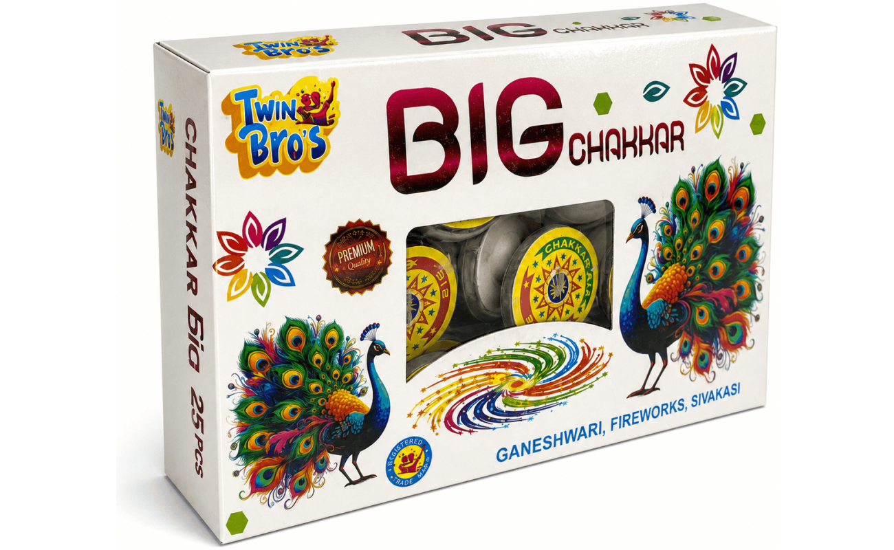 Ground Chakkar Big (25pcs) - Sivakasi crackers from AV Pyro Park