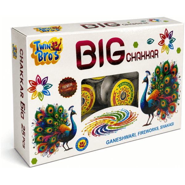 Ground Chakkar Big (25pcs) - Sivakasi crackers from AV Pyro Park