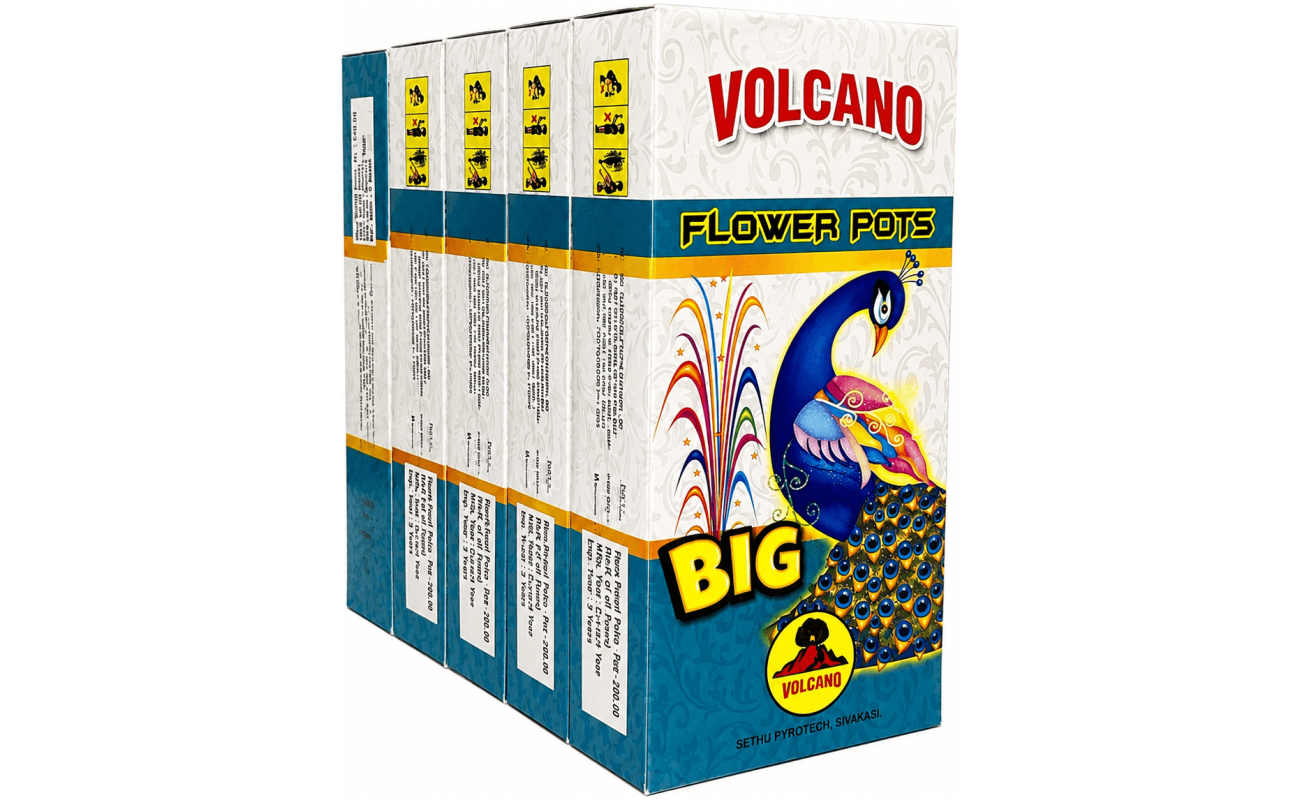 Flowerpot Big - Sivakasi crackers from AV Pyro Park