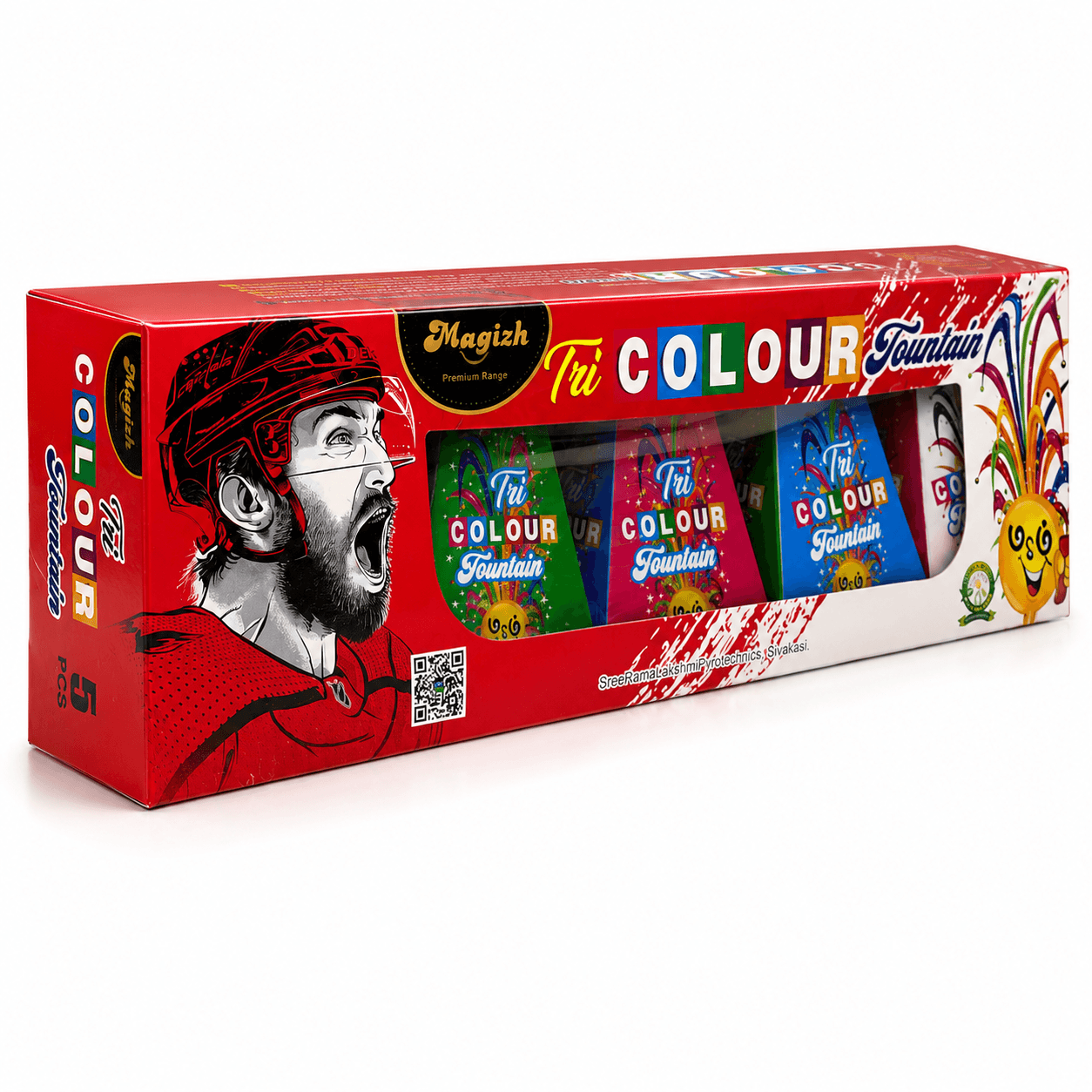 c97538e9c6e7a050-1-2 Tricolour Fountain (5pcs) - Sivakasi crackers from AV Pyro Park