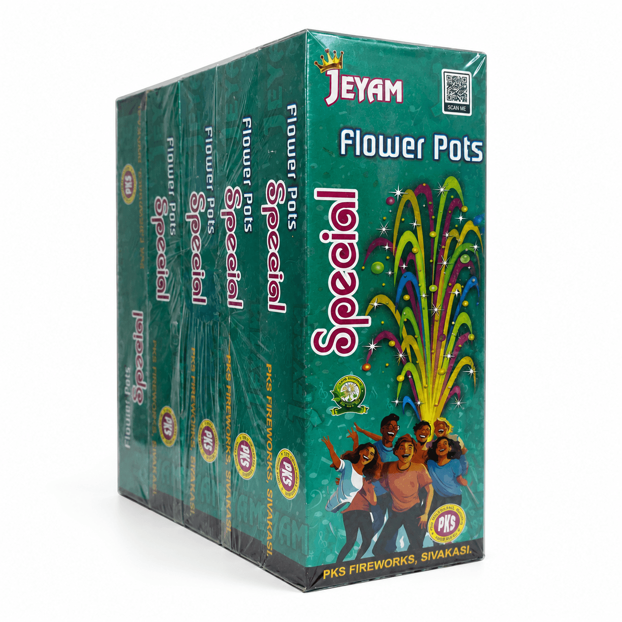 d2f2b932633247be-1 Flowerpot Special - Sivakasi crackers from AV Pyro Park