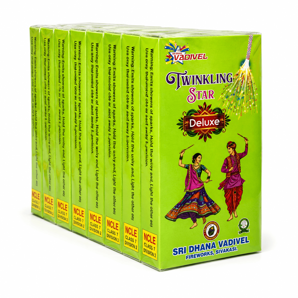 e4176fd835b17c7f-1 4″ Twinkling star (Sattai) - Sivakasi crackers from AV Pyro Park