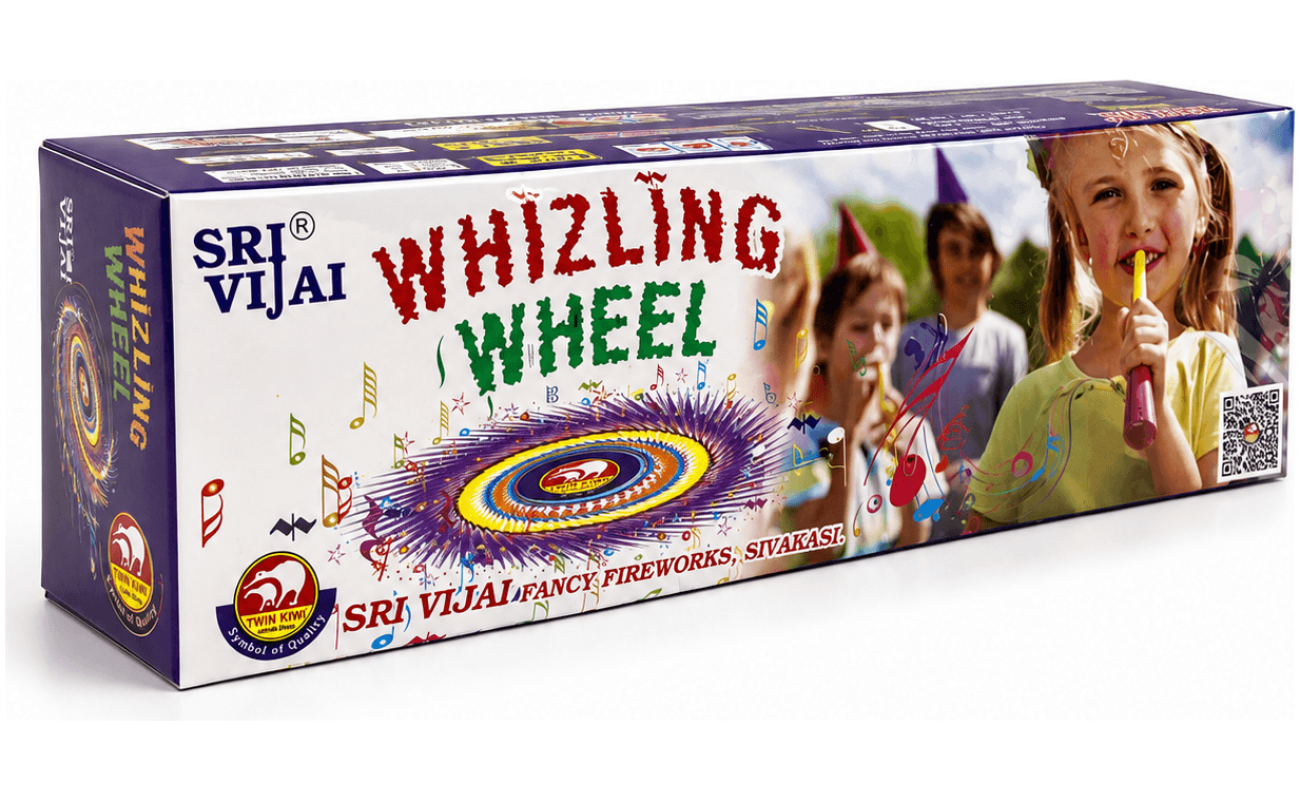 Whistling Wheel (5pcs) - Sivakasi crackers from AV Pyro Park