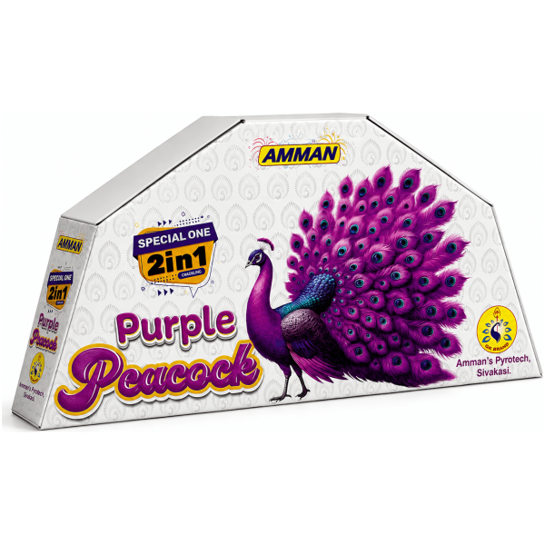 Bada Peacock (R & G) - Sivakasi crackers from AV Pyro Park